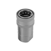 Push-to-connect coupling with poppet valve female body QRC-ID-06-F-G04-BT-W3AA